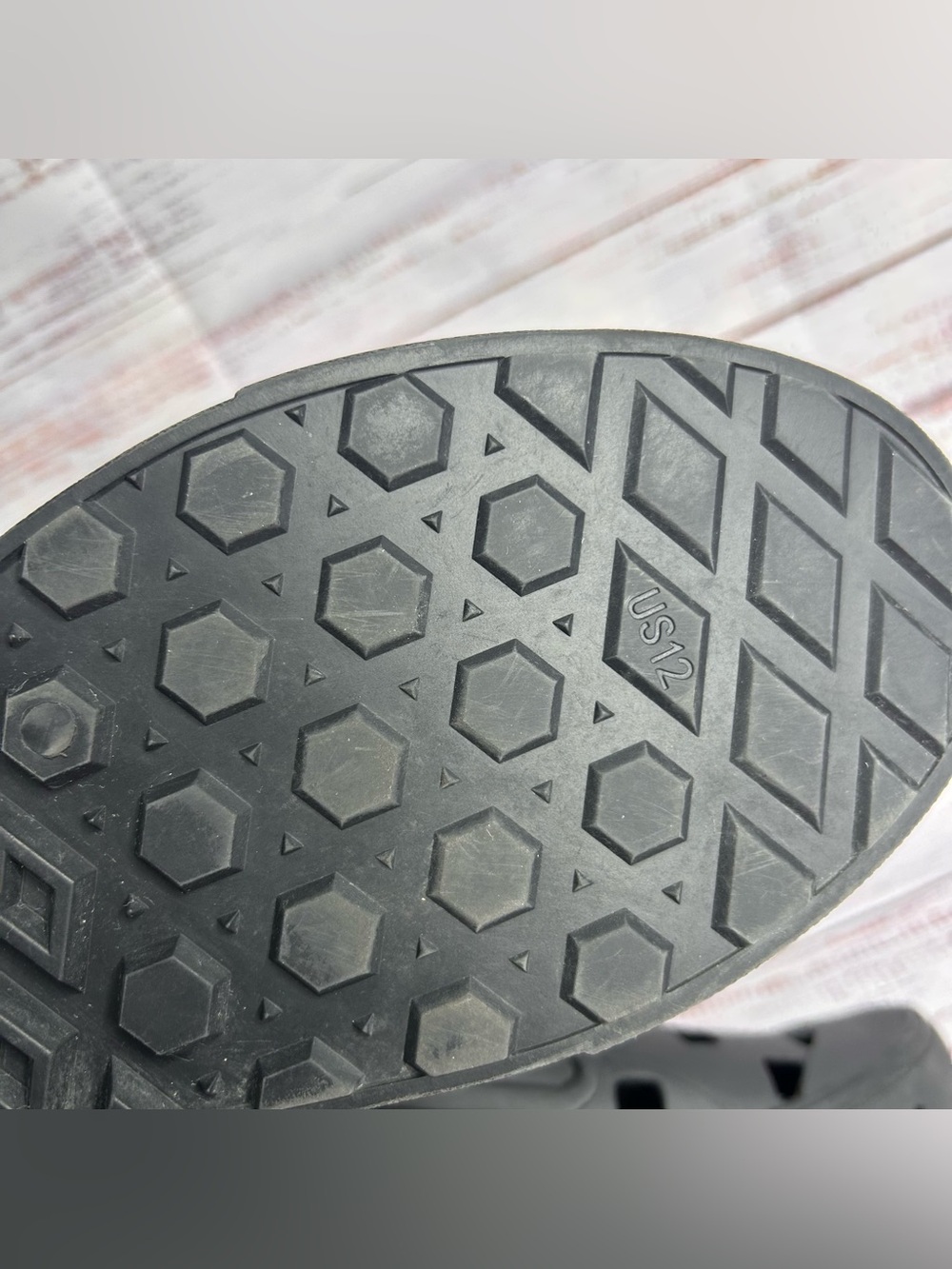 Vans Slip-On TRK Black Trek Rubber Shoes Men’s Size 12 - Picture 7 of 7